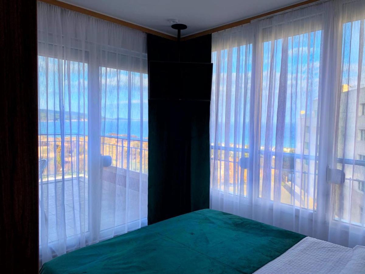 Appartamento Golden View Przy Samym Morzu Plazy Primorsko Esterno foto